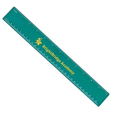 Pro Mark 12" Ruler (1 Color Imprint)