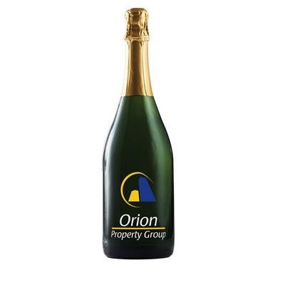 Etched CA Champagne Sparkling White Wine with 3 Color Fill