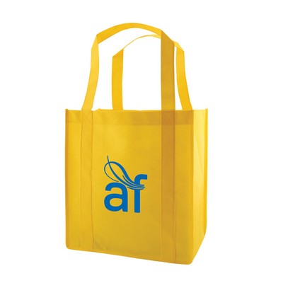 Premium Non-Woven Polypropylene Enviro Sack Grocery Tote (12"x8"x13")