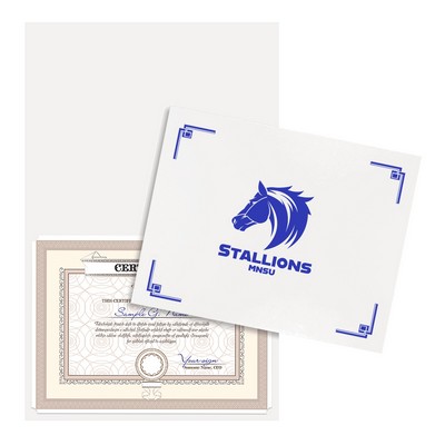 Linen Certificate Holder