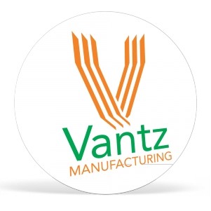 Circle Sticker | 3 1/2" dia. | White Vinyl | Permanent Adh Back | Screen