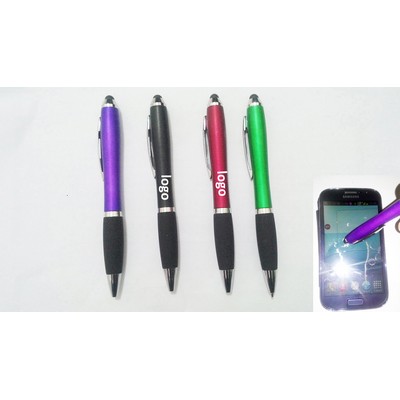 Ball-Point Pen w/Stylus