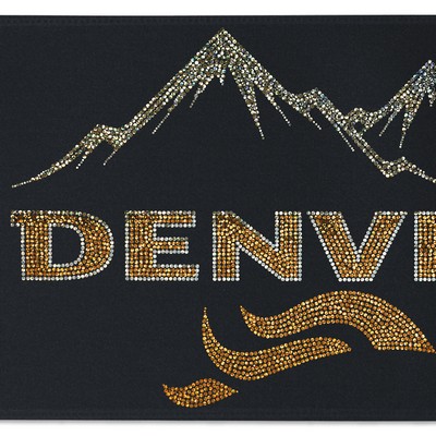 8" Badge Satin Ribbon - 50yd Roll - Sparkle