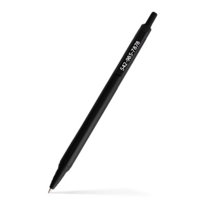 Amber Stick Click Pen