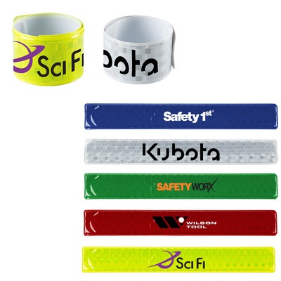 Reflective Roll-Up Slap Wristband