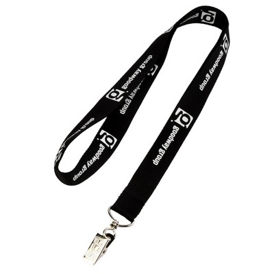 3/4" 7 DAYS Delivered Printed Polyester Lanyard (20 mm)