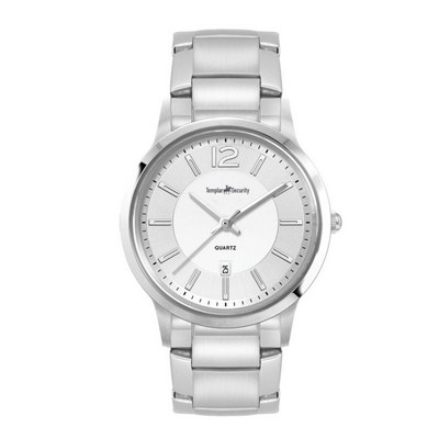 Ladies Silver Stainless Steel 3 Hand Ladies Silver Stainless Steel Case, and Stainless Steel bracele