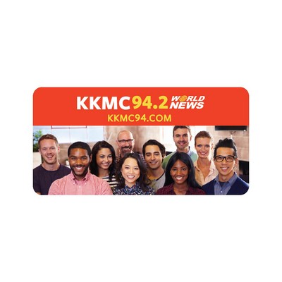 Rectangle Sticker | Round Corners | 1 1/2" x 3" | White Vinyl | Permanent Adh Back | Digital