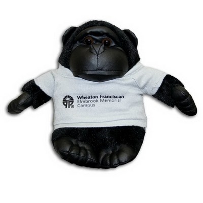 6" Sitting Gorilla Beanie