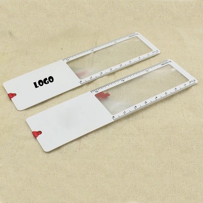 Flexible Bookmark with Magnifier