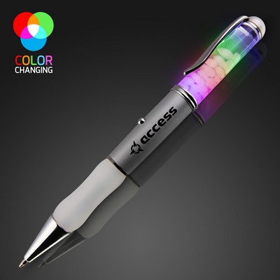 Floating Pebbles Light Up Pen - PRINTED