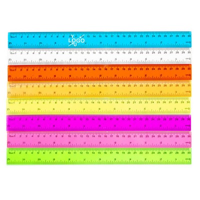 12" Bendable Plastic Ruler