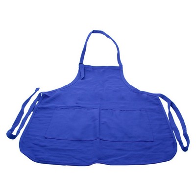 Long Cotton Poly Twill Apron (Small/Medium)
