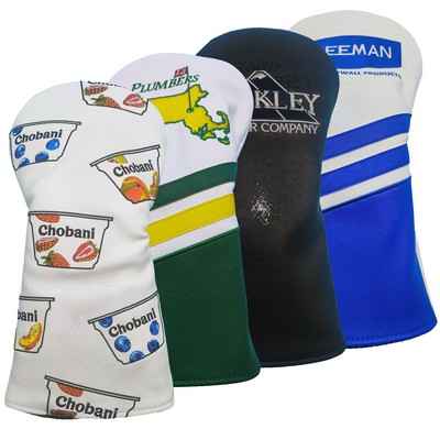 Vintage Embroidered Driver Head Cover