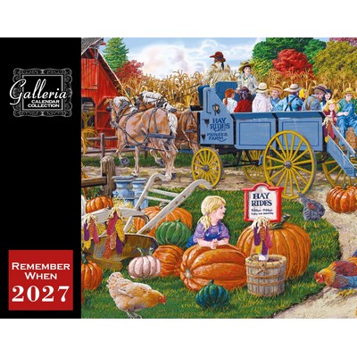 Galleria Wall Calendar 2027 Remember When