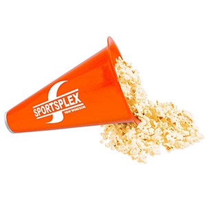 Megaphone with Popcorn Cap
