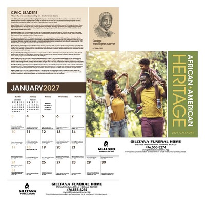 Triumph® Calendars African-American Heritage: Family Calendar