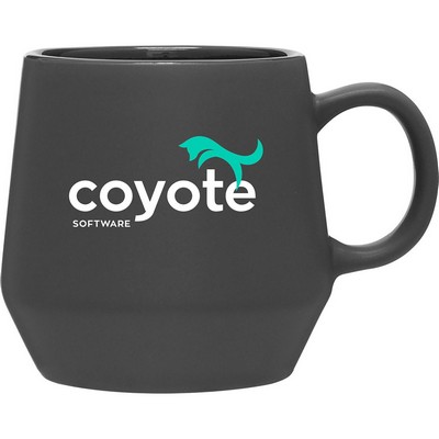 16 oz Verona Ceramic Mug (Matte Storm Gray)