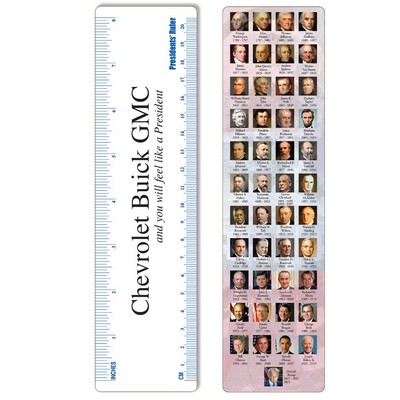 Ruler, 8" Presidents