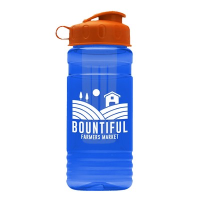 Garyline® Groove Tritan® Bottle with Flip-Top Lid and Infuser - 20 oz.