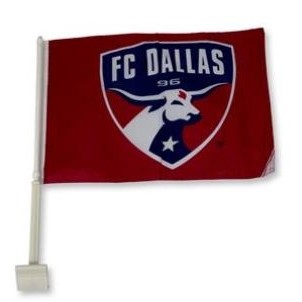 Basic Car Flag 12"x17" with 19.5" Upgraded Basic Pole