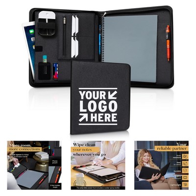 8.5 x 11" Luxury Folio Cover Portfolio Organizer