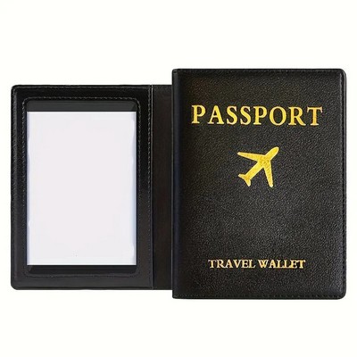 PU Leather Passport Wallet