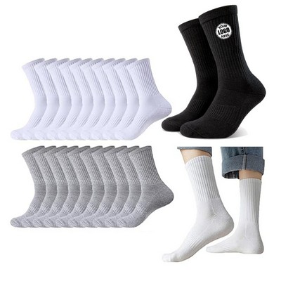 Custom Athletic Crew Socks