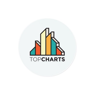 Custom Shaped .020 Clear Plastic Items (16 Sq/In), Full Color Digital Imprint with White & Varnish