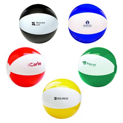 6" Two-Tone Beach Ball