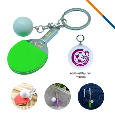 Golf Clubs Keychain-Green