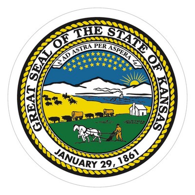 Circle Sticker | 2 1/2" dia. | White Vinyl | Permanent Adh Back | Digital