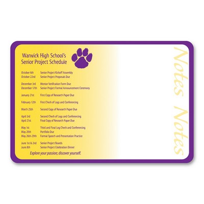 Re-Stick-It Decal (4"x6") Rectangle Shape