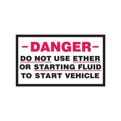 Rectangle Sticker | Square Corner | 2 3/4" x 4 3/4" | White Vinyl | Removable Adh Back | Screen