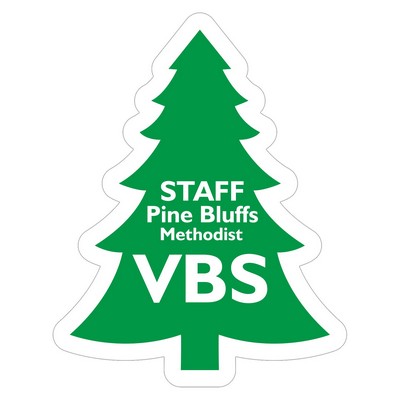 Lapel Sticker | Custom | Die Cut Shape | 1.0 to 9 Sq In