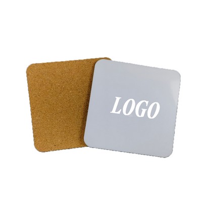 Custom Coaster With Cork Backing