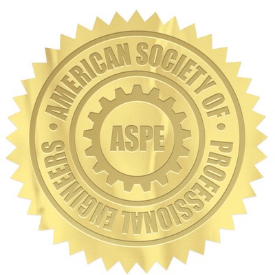 Embossed Foil Seal | Circle | 1 7/16" dia. | Sawtooth Edge