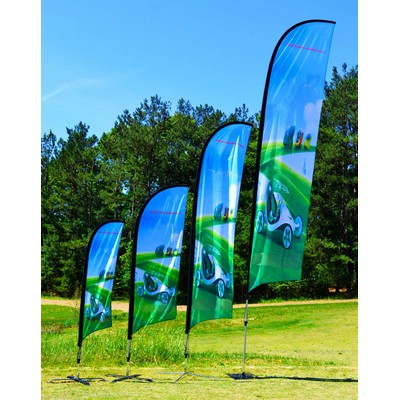 12' "Blade" Wing Feather Single Sided Flag Only