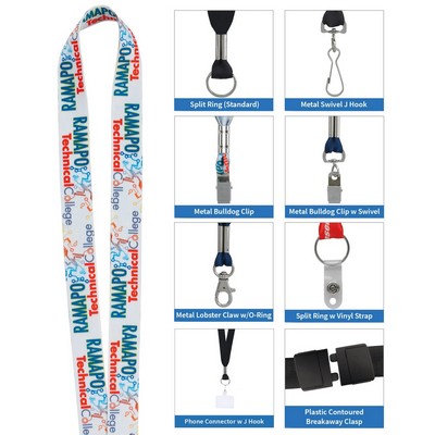 Good Value™ 3/4" Fine-Print Lanyard