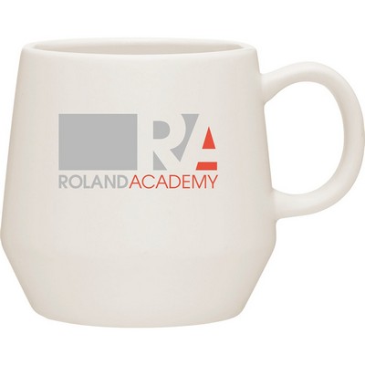 16 oz Verona Ceramic Mug (Matte Ivory)