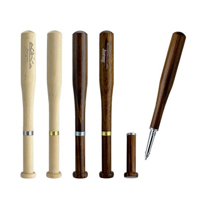 Wooden Baseball Bat Pen