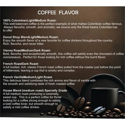 2 Oz. Craft Roasted Coffee Package