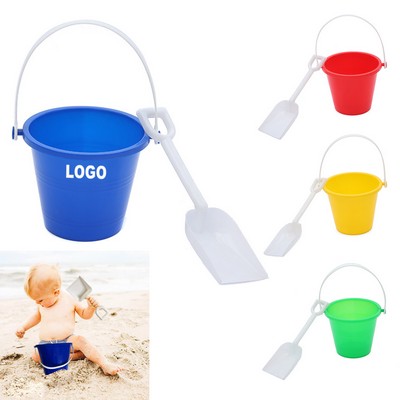 Beach Sand Pail With Shovel Set